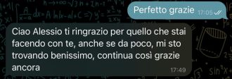 trading successo guadagno testimonianze